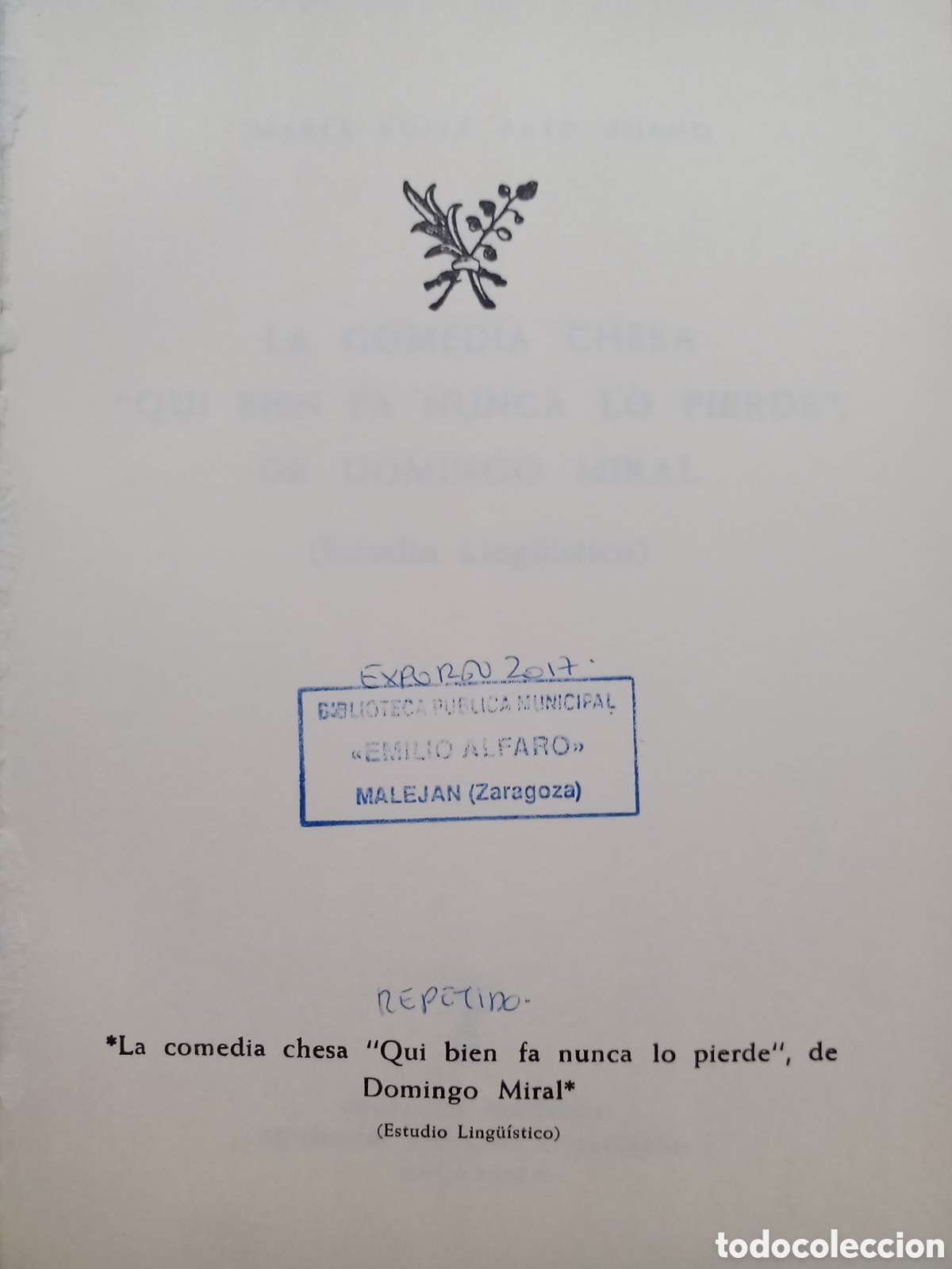 Libros de segunda mano: La comedia chesa, ML Bayo, 1978 - Foto 2
