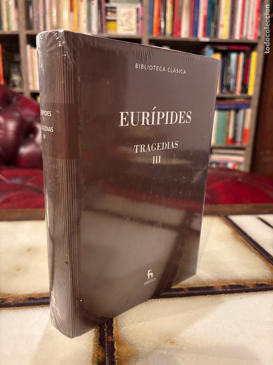 Libros de segunda mano: Eur&iacute;pides. Tragedias III. Gredos. NUEVO, PRECINTADO. - Foto 1