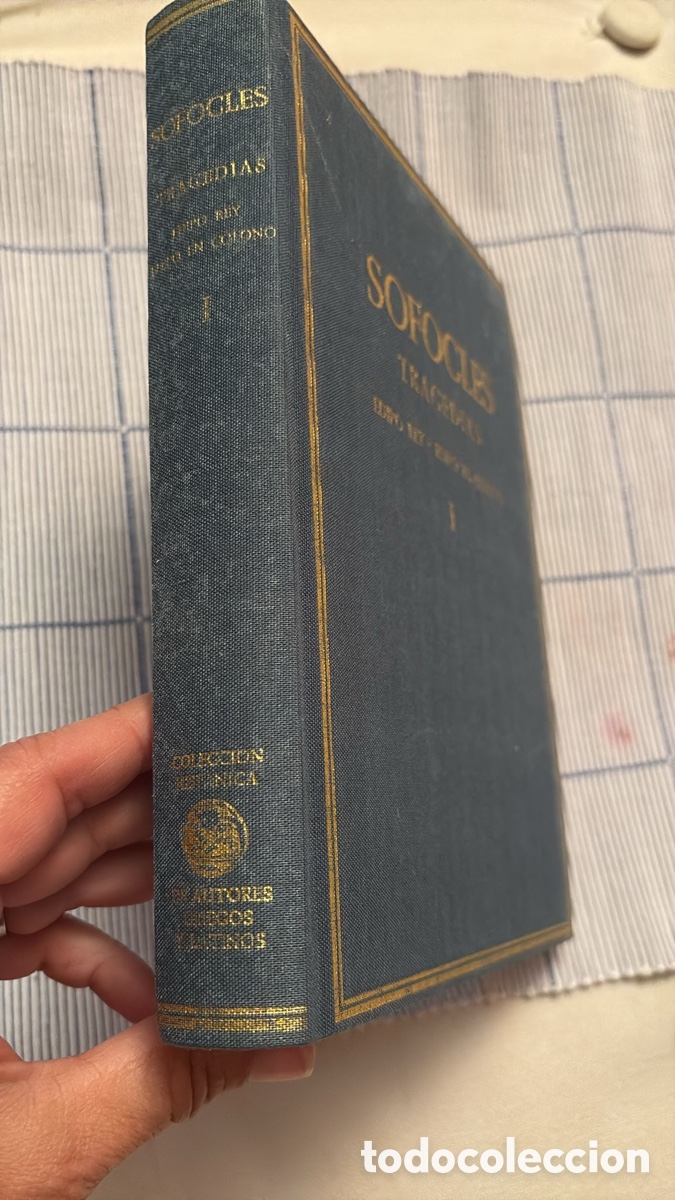 Libros de segunda mano: S&Oacute;FOCLES. Tragedias . Edipo . Volumen I- - Foto 4