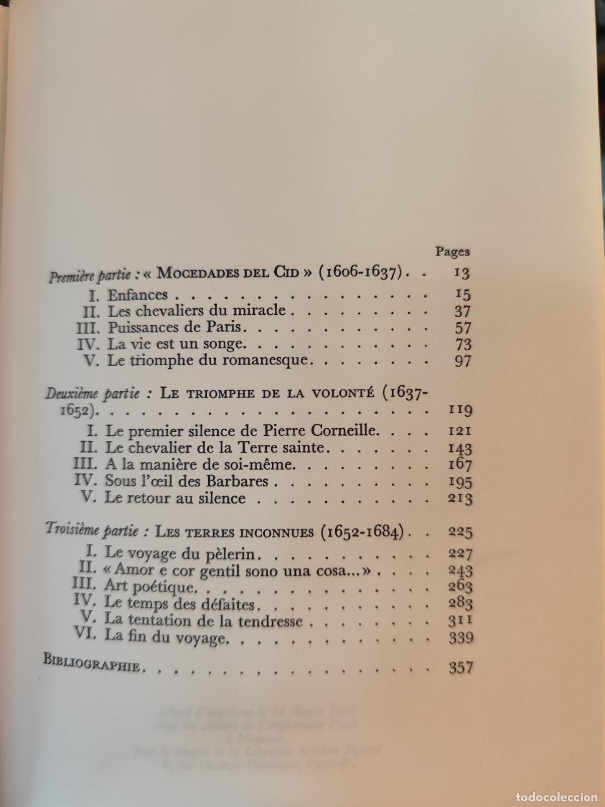 Libros de segunda mano: (PIERRE) CORNEILLE. ROBERT BRASILLACH. (TEXTO EN FRANC&Eacute;S) - Foto 2