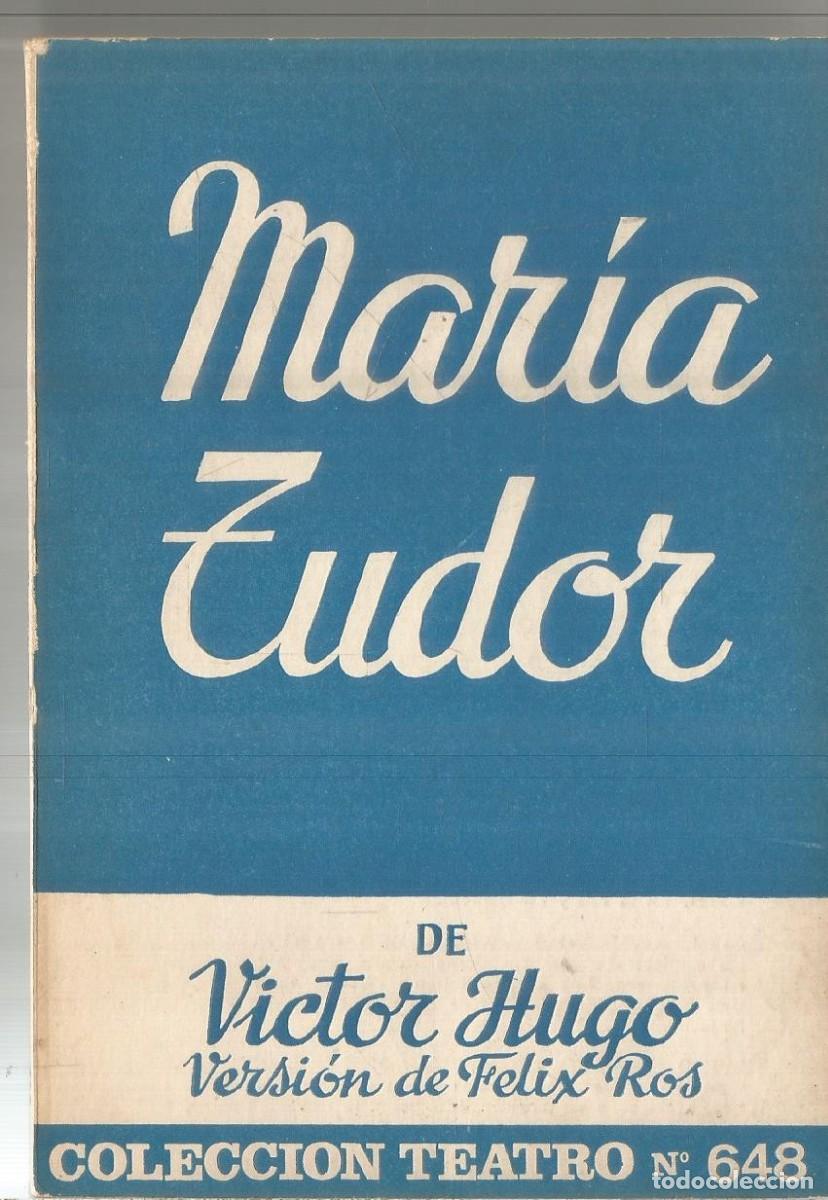 Libros de segunda mano: VICTOR HUGO. MARIA TUDOR. - Foto 1