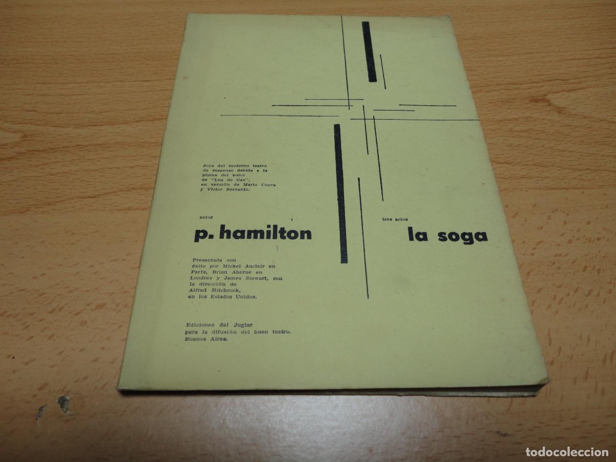 Libros de segunda mano: La soga (Patrick Hamilton) - F3 - Foto 1