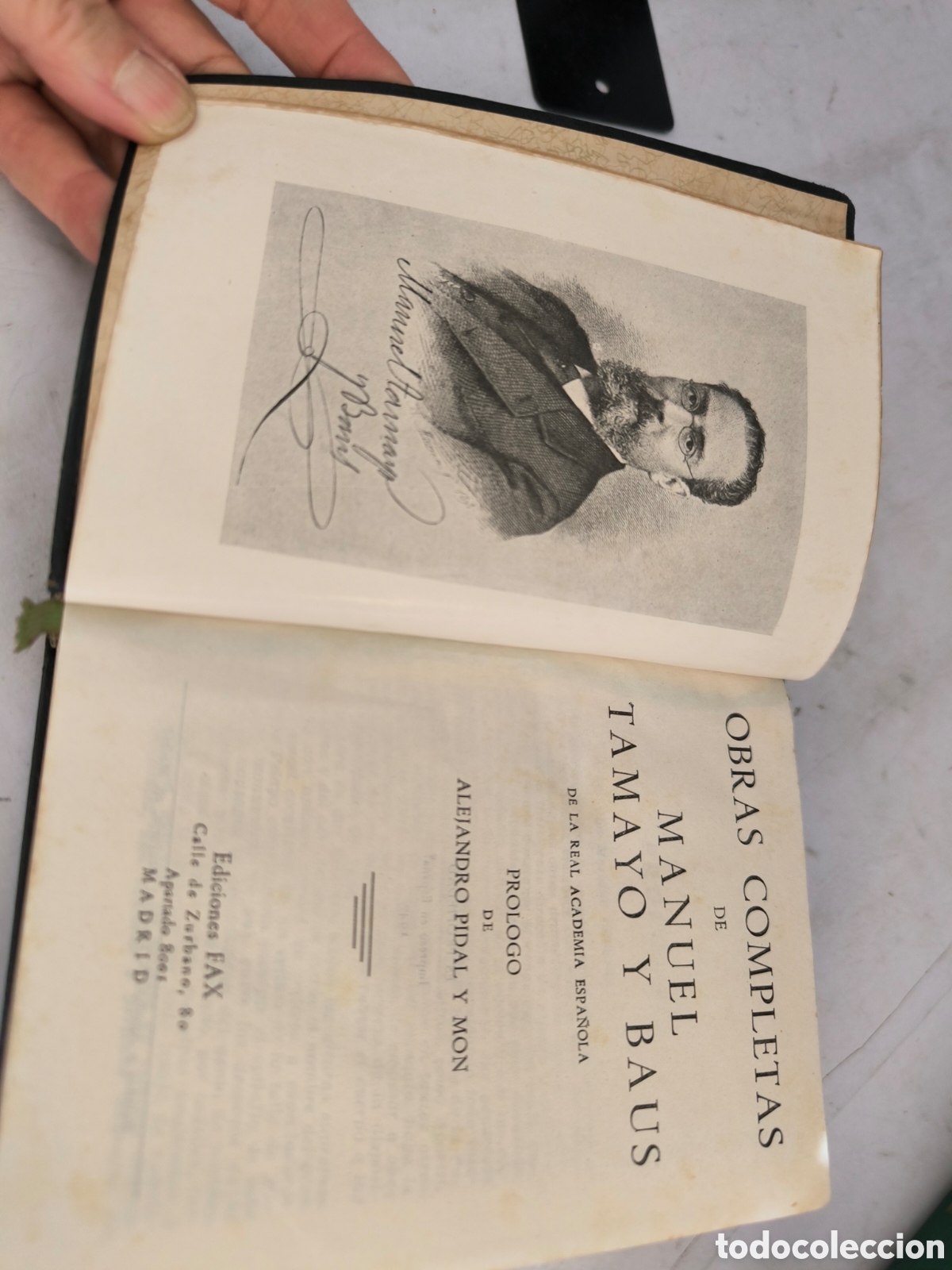 Libros de segunda mano: Obras completas de Tamayo y Baus. Ediciones Fax. - Foto 3