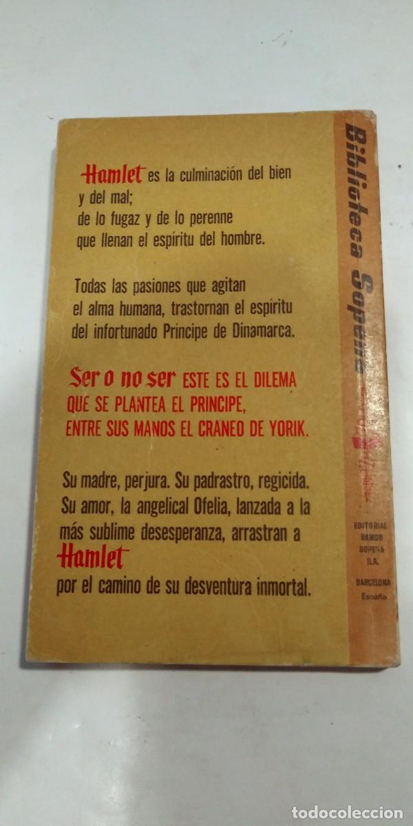 Libros de segunda mano: Hamlet William Shakespeare - Foto 2