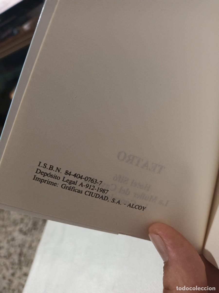 Libros de segunda mano: Teatro de Armando Santacreu 1987 Alcoi - Foto 3
