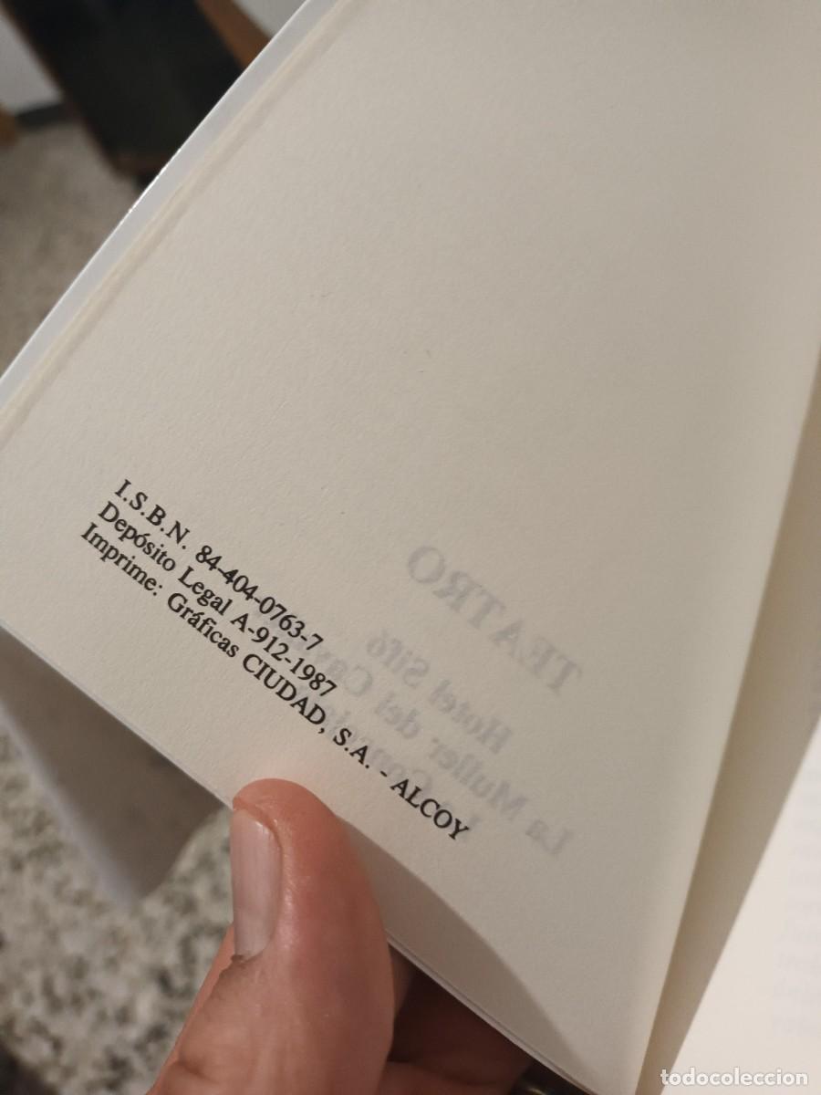 Libros de segunda mano: Teatro de Armando Santacreu 1987 Alcoi - Foto 4