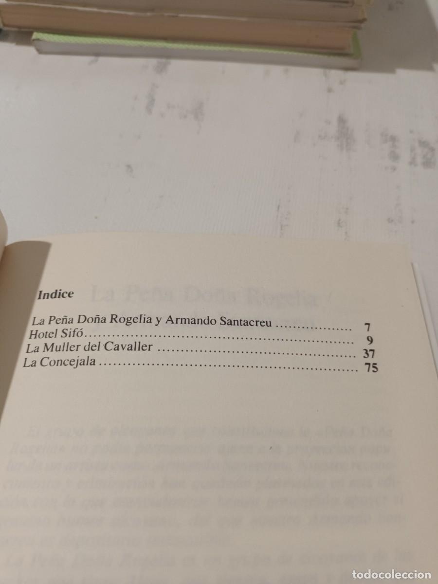 Libros de segunda mano: Teatro de Armando Santacreu 1987 Alcoi - Foto 5