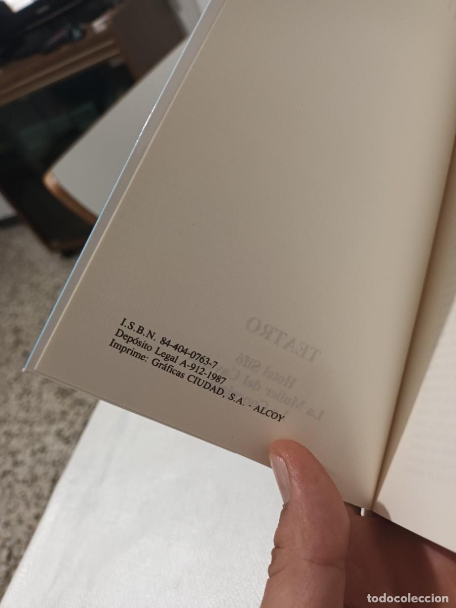 Libros de segunda mano: Teatro de Armando Santacreu 1987 Alcoi - Foto 3