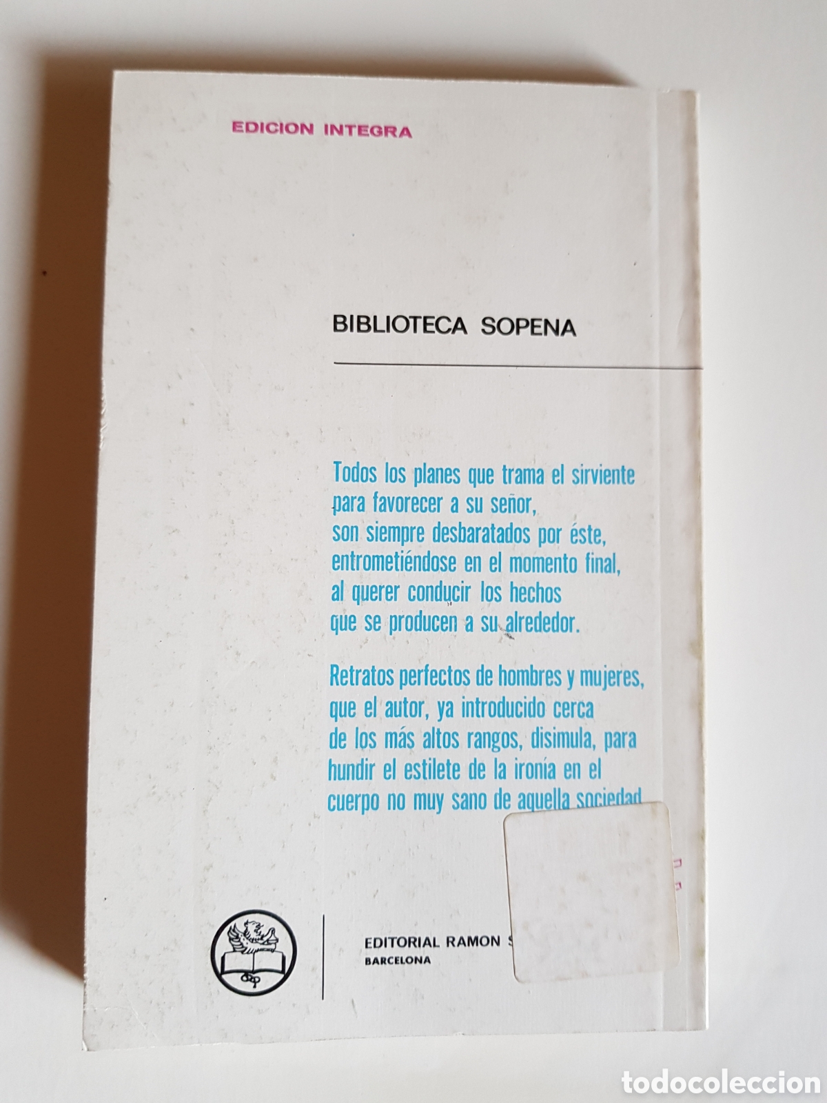 Libros de segunda mano: MOLIERE. El atolondrado o los contratiempos. - Foto 2