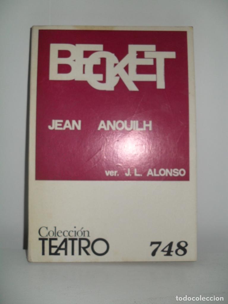 Libros de segunda mano: BECKET - JEAN ANOUILH - Foto 1
