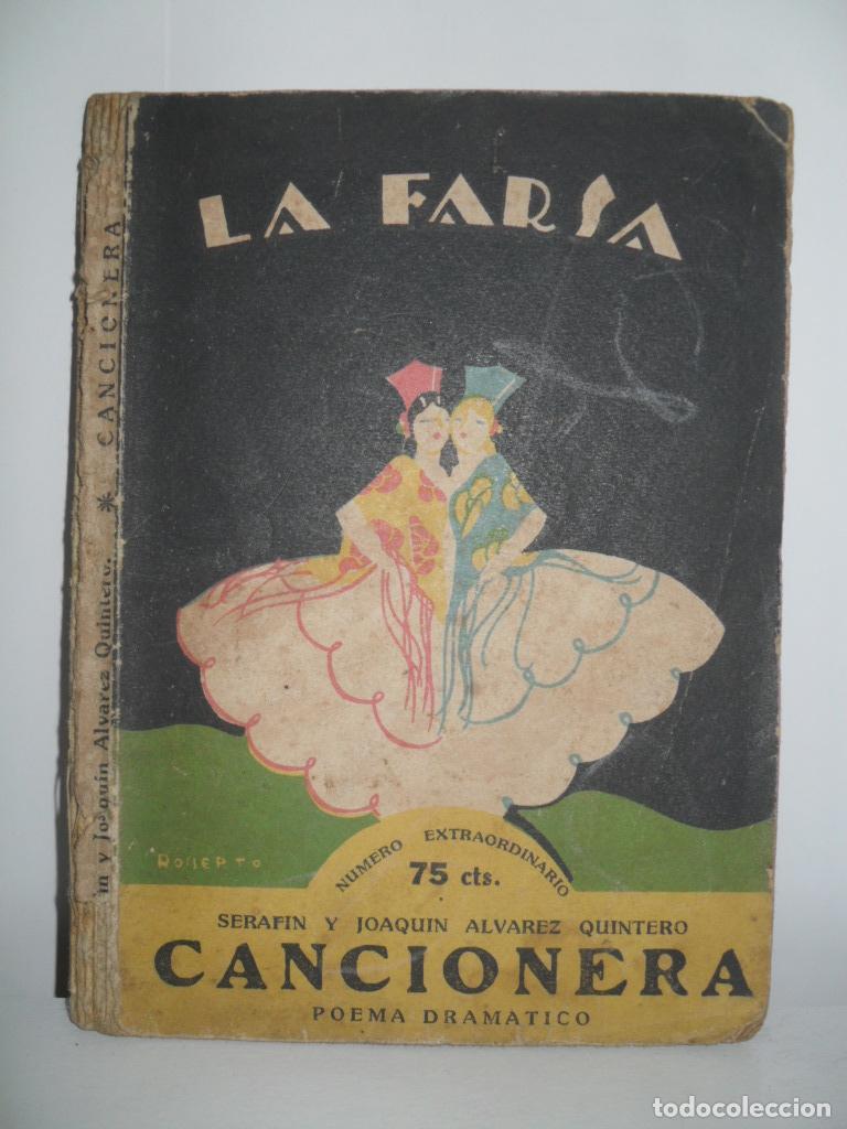 Libros de segunda mano: CANCIONERA - SERAFIN Y JOQUIN ALVAREZ QUINTERO - Foto 1