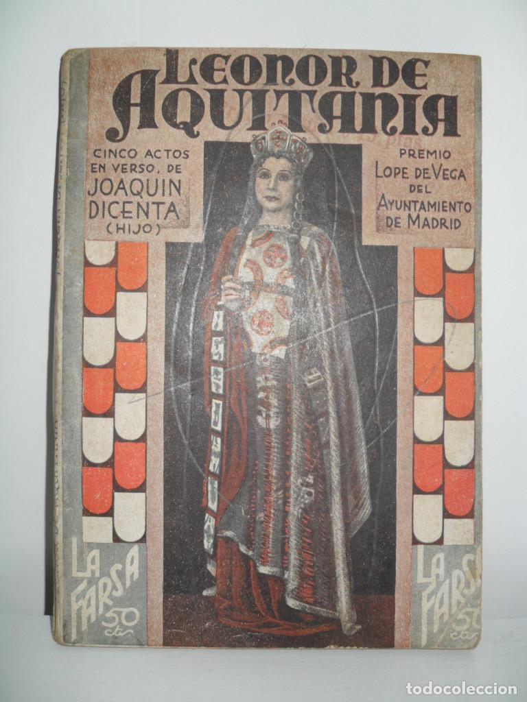 Libros de segunda mano: LEONOR DE AQUITANIA - LOPE DE VEGA - Foto 1