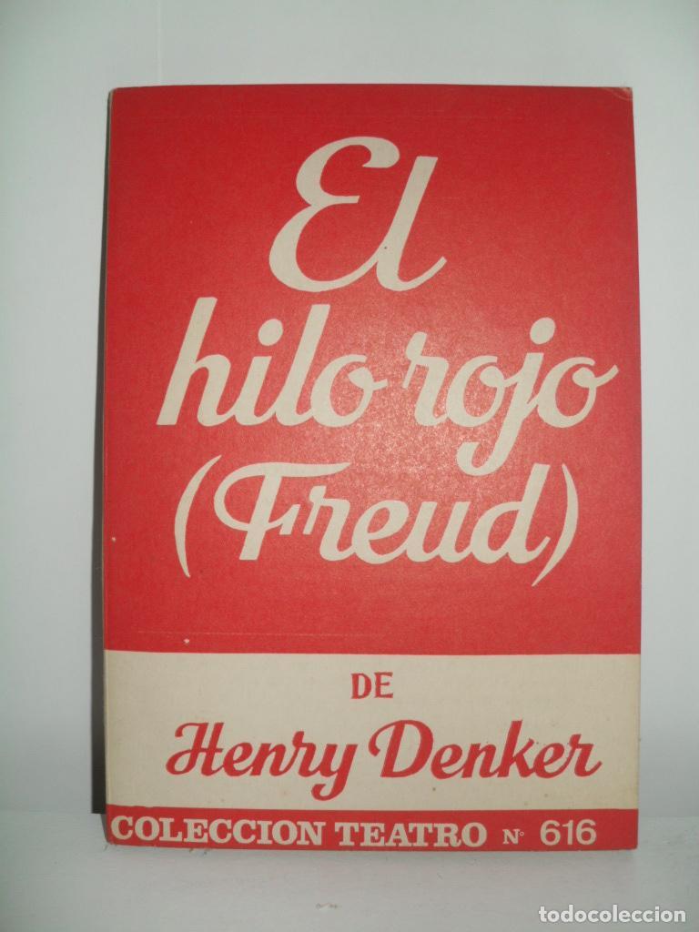 Libros de segunda mano: EL HILO ROJO (FREUD) - HENRY DENKER - Foto 1