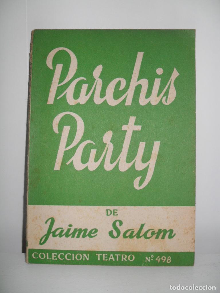 Libros de segunda mano: PARCHIS PARTY - JAIME SALOM - Foto 1