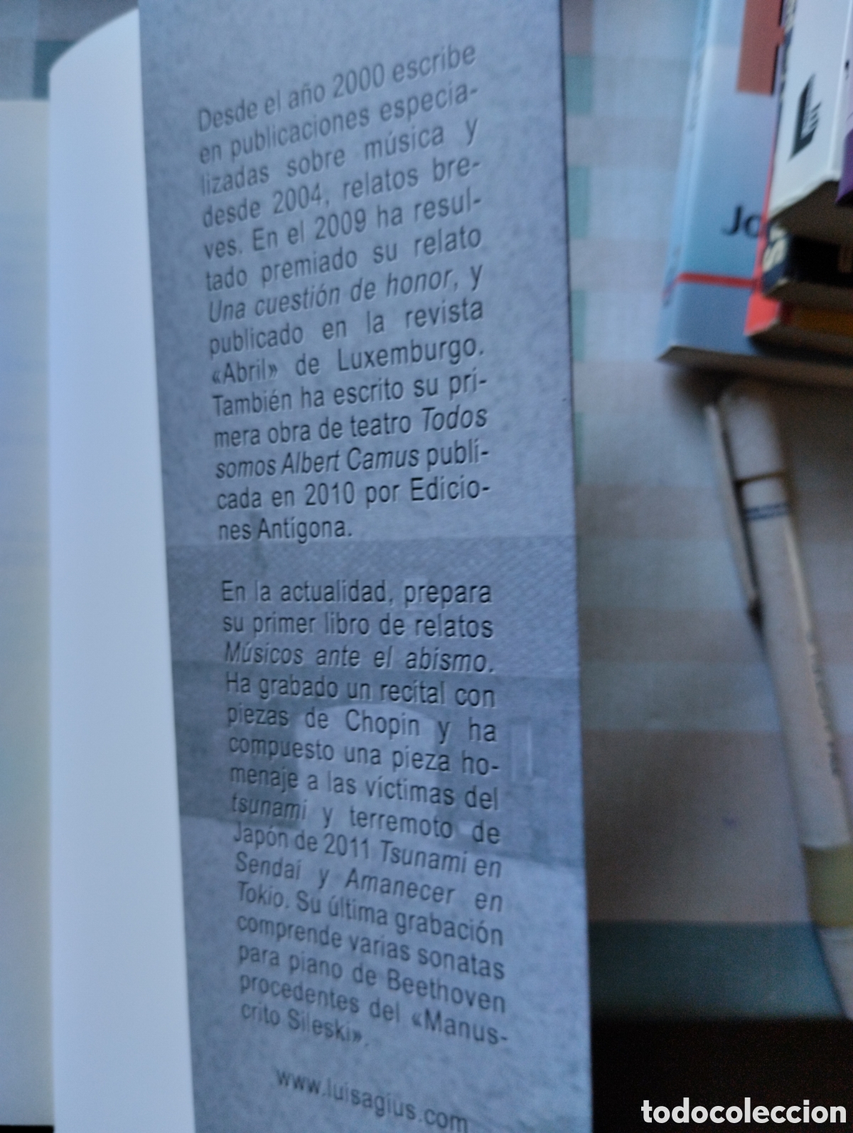 Libros de segunda mano: MI NOMBRE ES SARAH, DE LUIS AGIUS - Foto 3