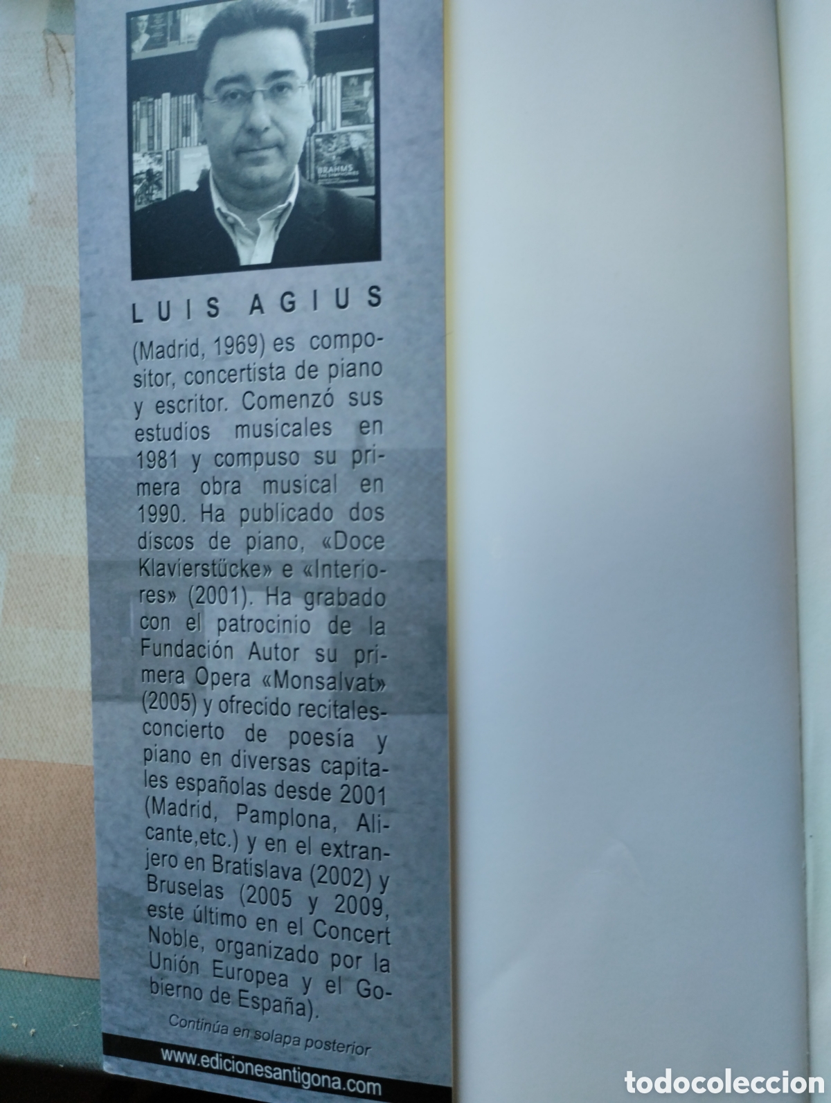 Libros de segunda mano: MI NOMBRE ES SARAH, DE LUIS AGIUS - Foto 4