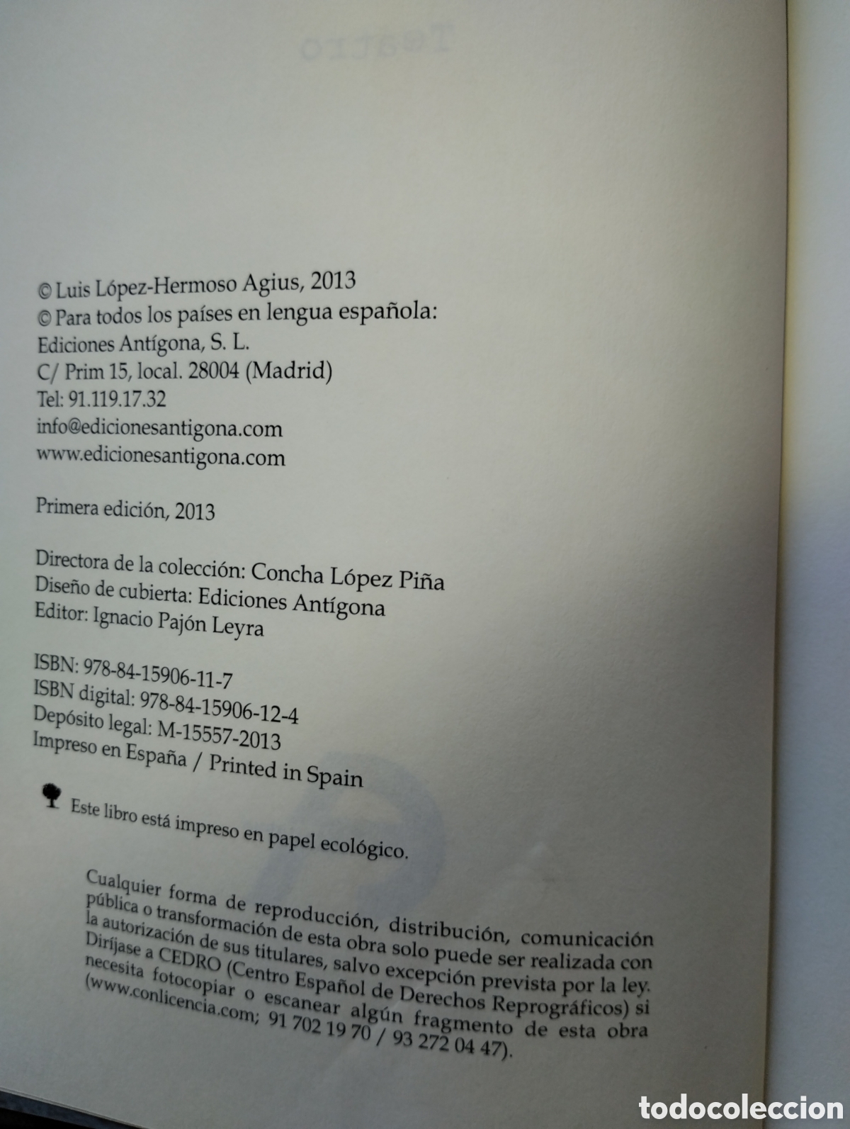 Libros de segunda mano: MI NOMBRE ES SARAH, DE LUIS AGIUS - Foto 6
