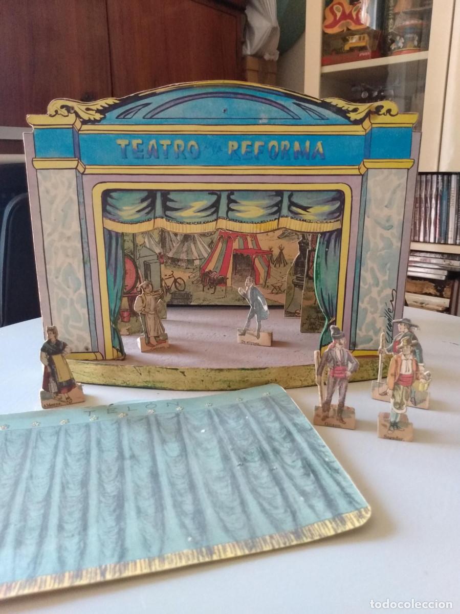 Libros de segunda mano: teatro antiguo de carton y madera - Foto 1