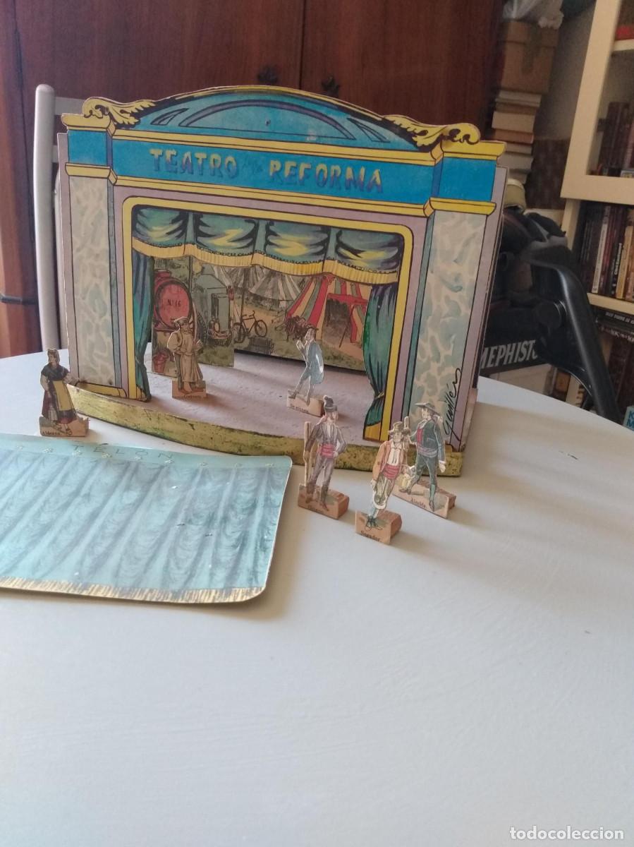 Libros de segunda mano: teatro antiguo de carton y madera - Foto 2