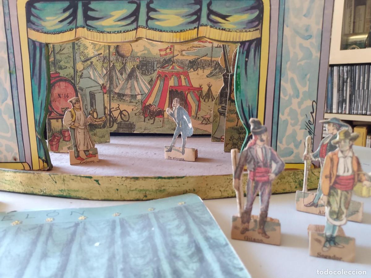 Libros de segunda mano: teatro antiguo de carton y madera - Foto 3