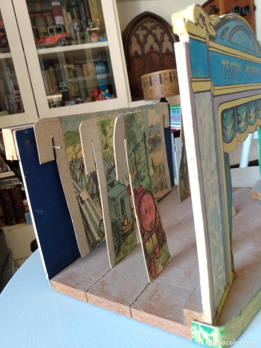 Libros de segunda mano: teatro antiguo de carton y madera - Foto 4