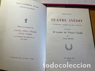 Libros de segunda mano: Teatre in&egrave;dit. Josep Miracle - Foto 5