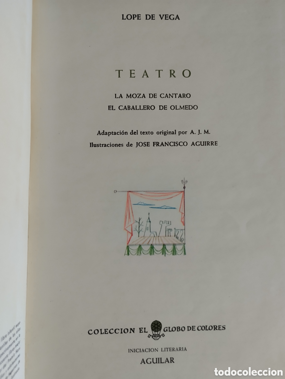 Libros de segunda mano: &rdquo;Teatro&rdquo;.Lope de Vega. - Foto 5