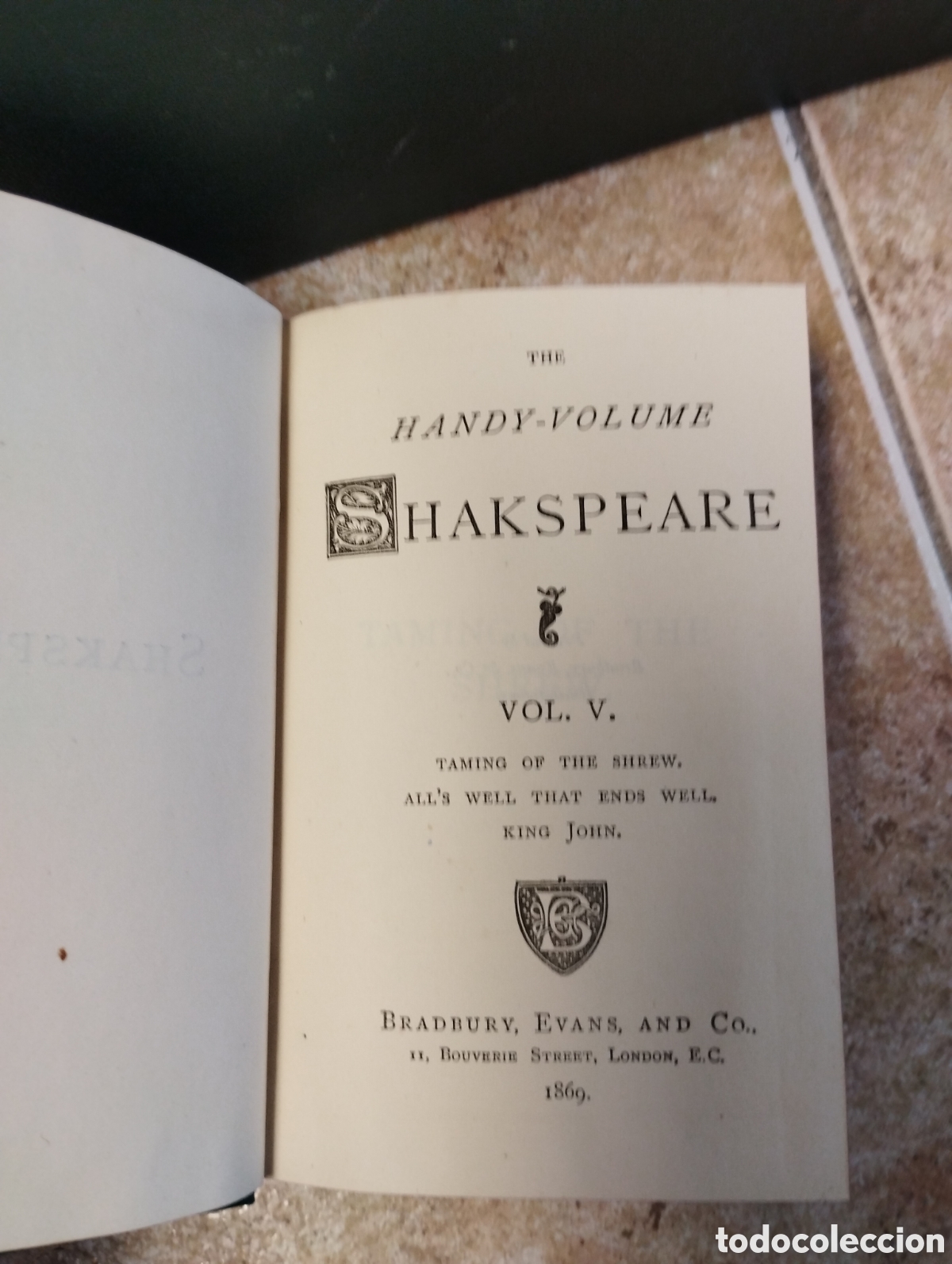 Libros de segunda mano: Shakespeare handy-volume - Foto 5