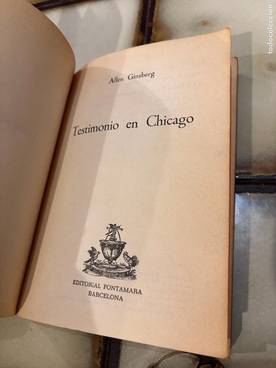 Libros de segunda mano: Testimonio en Chicago. Allen Ginsberg. - Foto 4