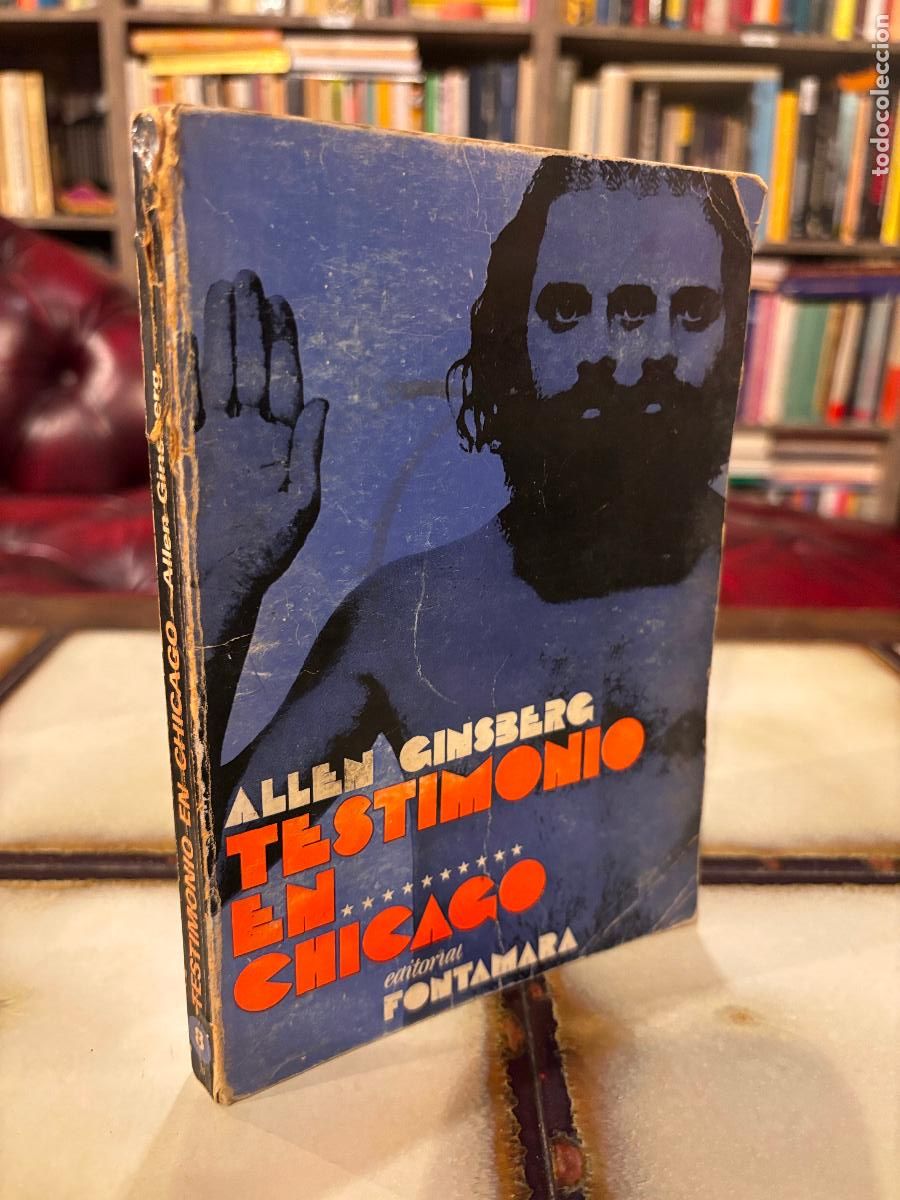 Libros de segunda mano: Testimonio en Chicago. Allen Ginsberg. - Foto 1