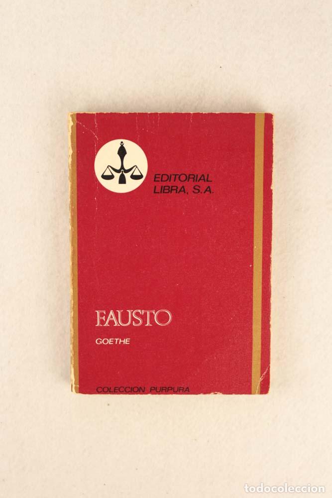 Libros de segunda mano: Fausto - Johann Wolfgang von Goethe - Foto 1