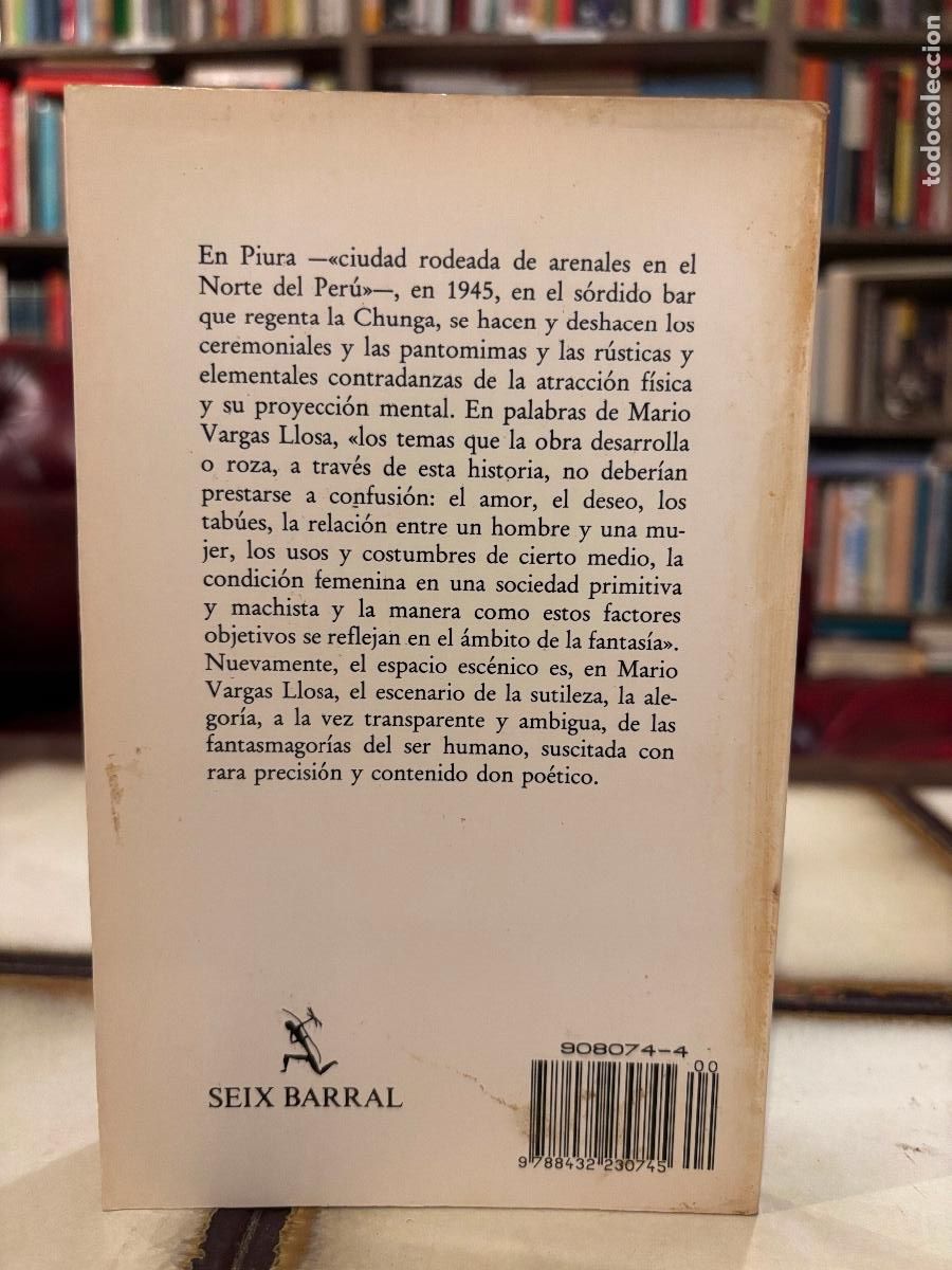 Libros de segunda mano: La Chunga. Mario Vargas Llosa. - Foto 2