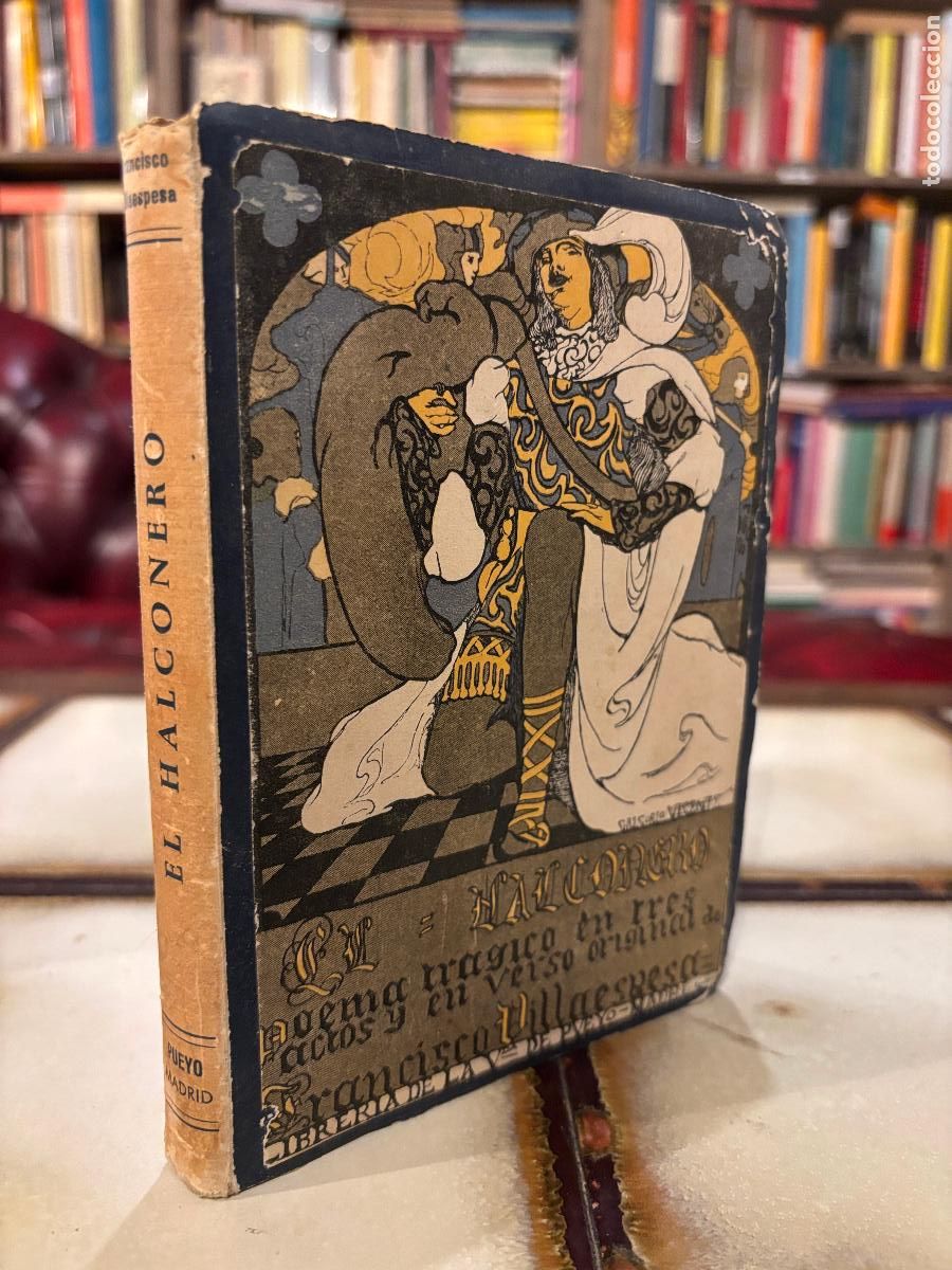 Libros de segunda mano: El halconero. Francisco Villaespesa. - Foto 1