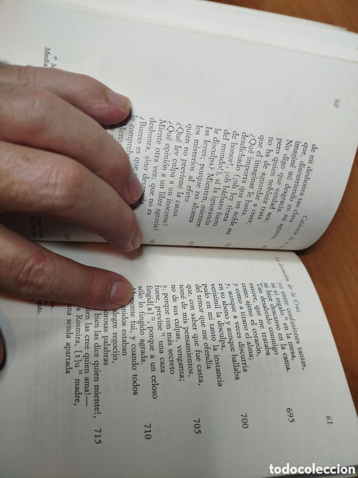 Libros de segunda mano: La devoci&oacute;n de la Cruz. Calder&oacute;n de la barca. - Foto 2