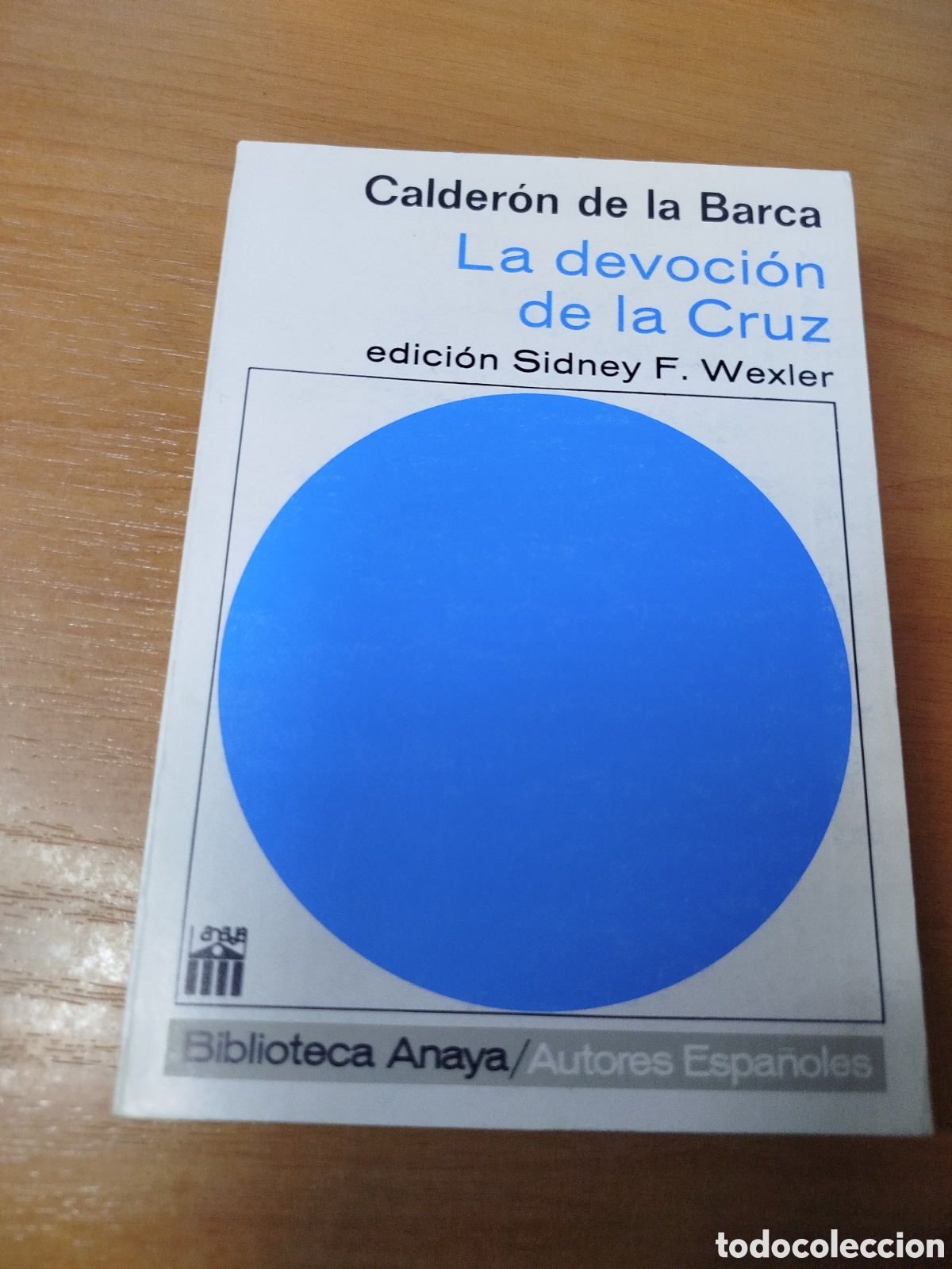 Libros de segunda mano: La devoci&oacute;n de la Cruz. Calder&oacute;n de la barca. - Foto 1