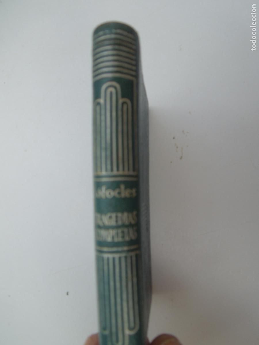 Libros de segunda mano: SOFOCLES - TRAGEDIAS COMPLETAS - AGUILAR CRISOL 1959 - VER INDICE - Foto 3