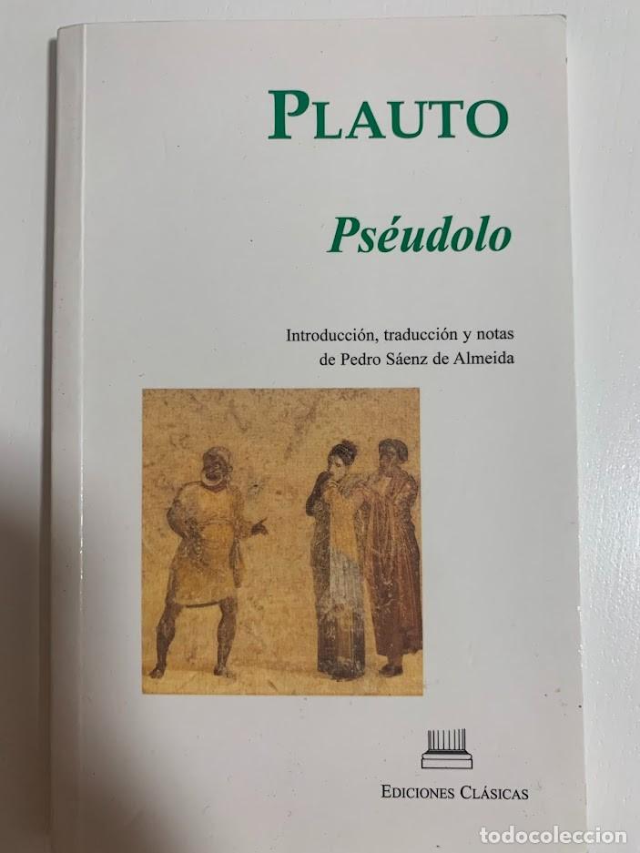 Libros de segunda mano: Ps&eacute;udolo, de Plauto. - Foto 1