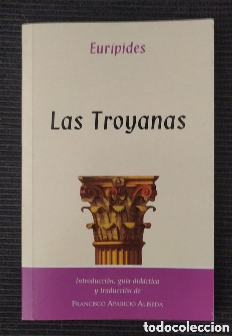 Libros de segunda mano: EURIPIDES - LAS TROYANAS - Foto 1