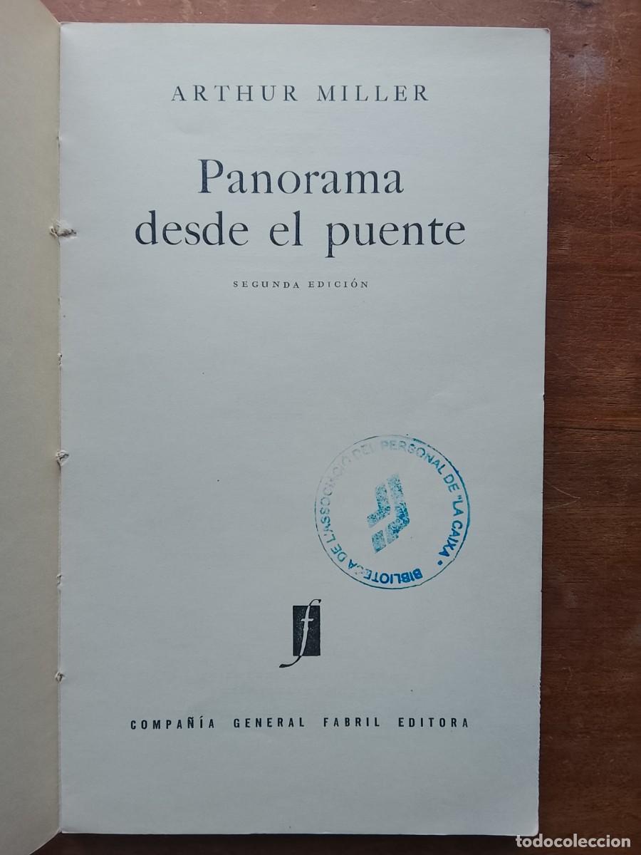 Libros de segunda mano: Arthur Miller. Panorama desde el puente - Foto 2