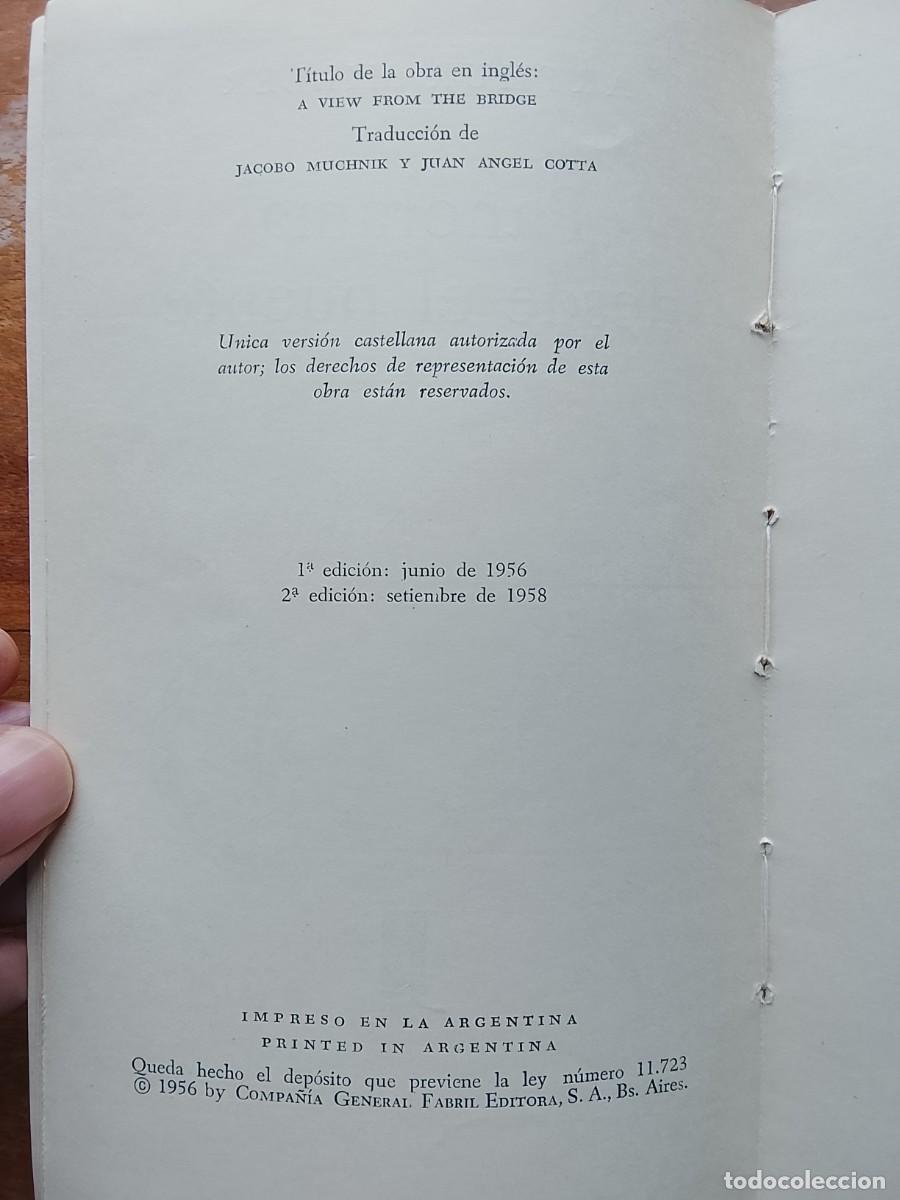 Libros de segunda mano: Arthur Miller. Panorama desde el puente - Foto 3
