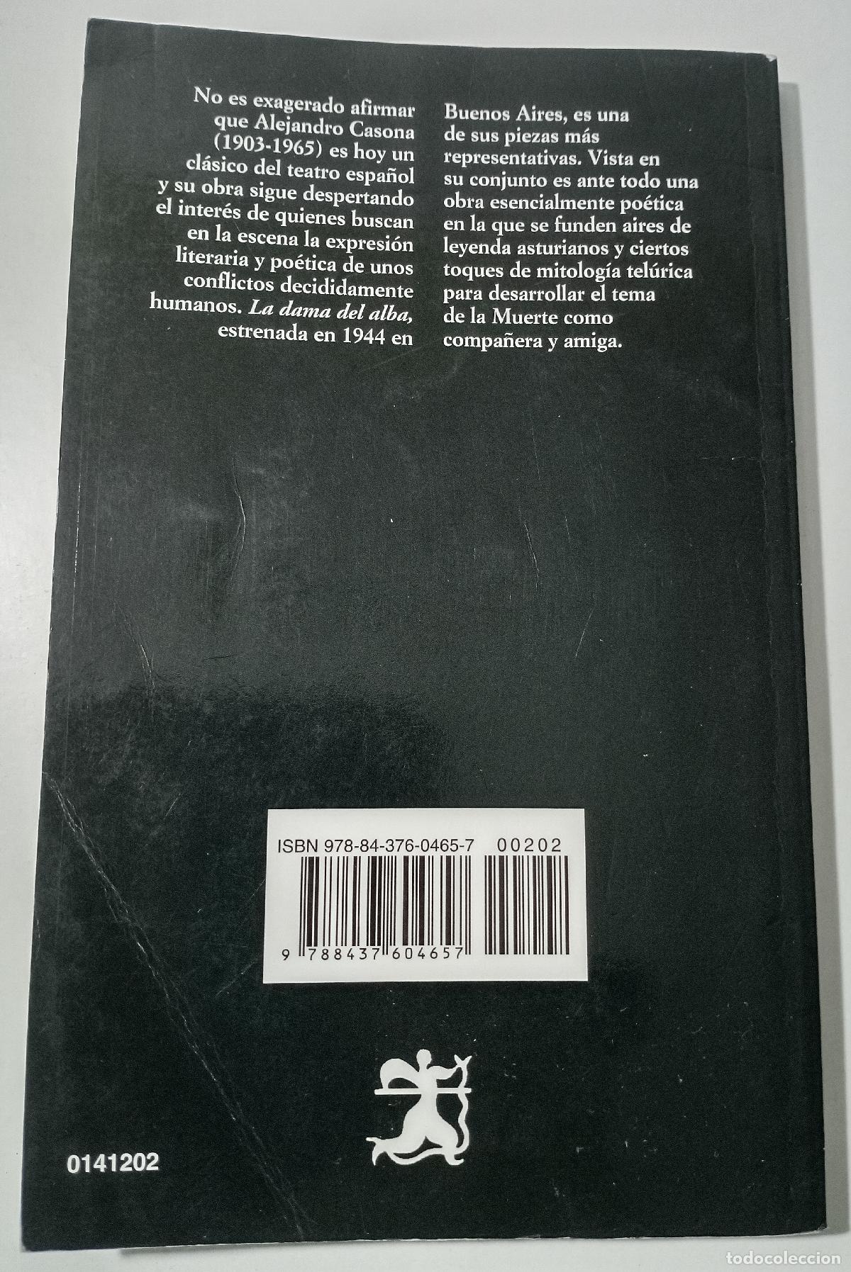 Libros de segunda mano: La dama del alba - Casona, Alejandro - Foto 2
