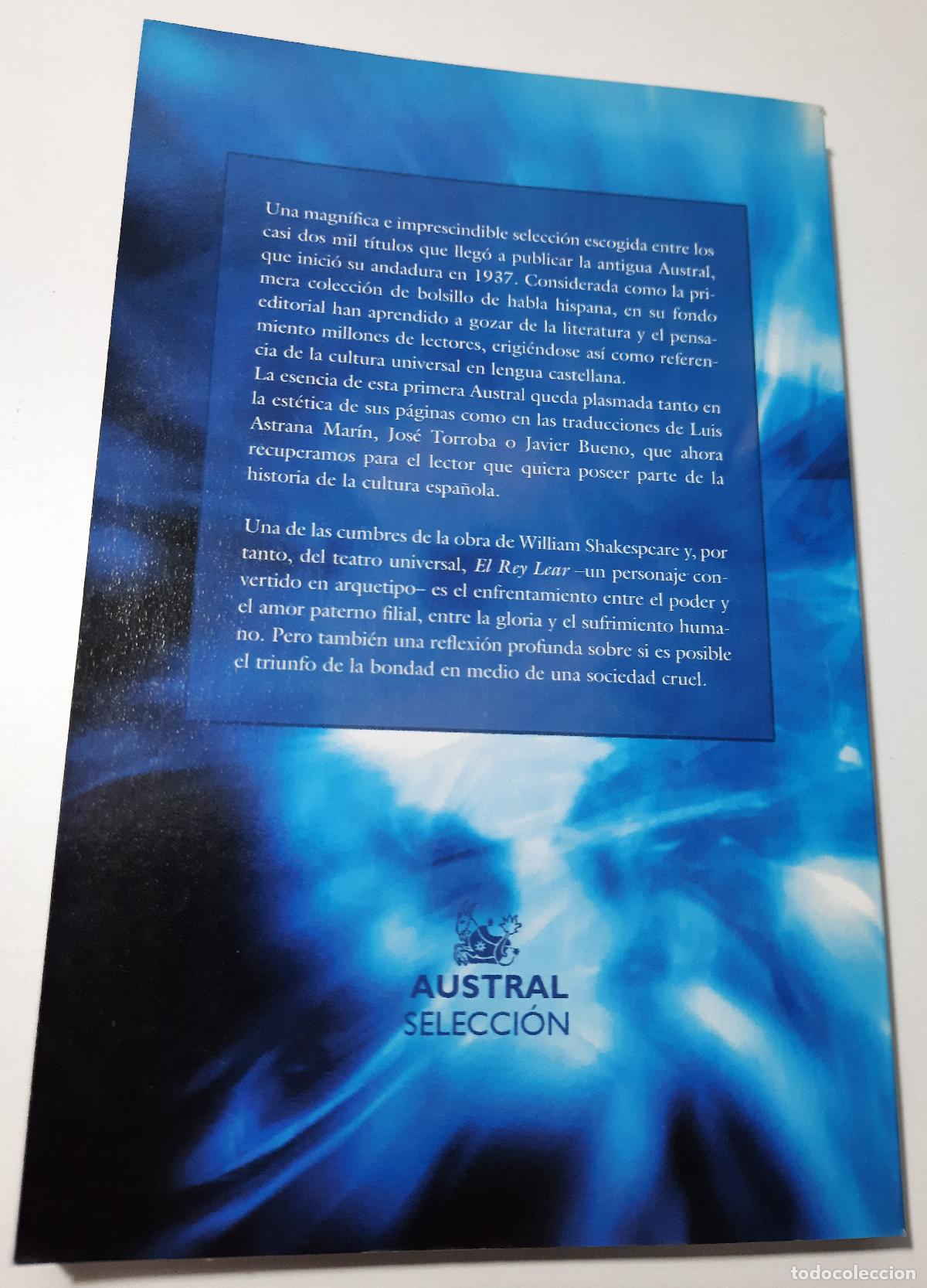 Libros de segunda mano: El rey Lear - Shakespeare, William - Foto 4