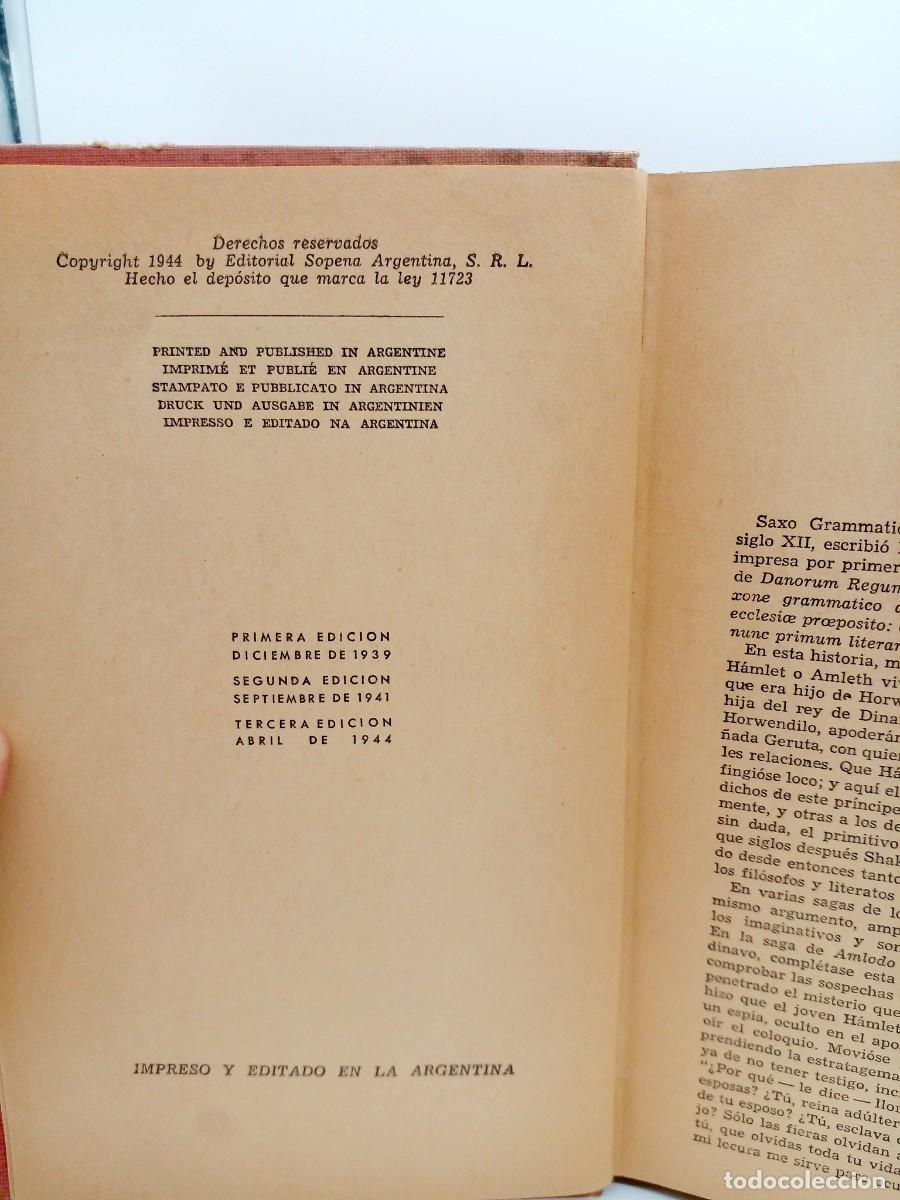 Libros de segunda mano: Hamlet, pr&iacute;ncipe de Dinamarca - Foto 4