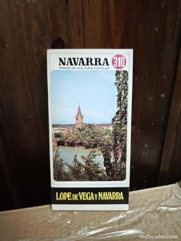 Libros de segunda mano: Lope de Vega en Navarra - Ignacio Elizalde - Foto 1