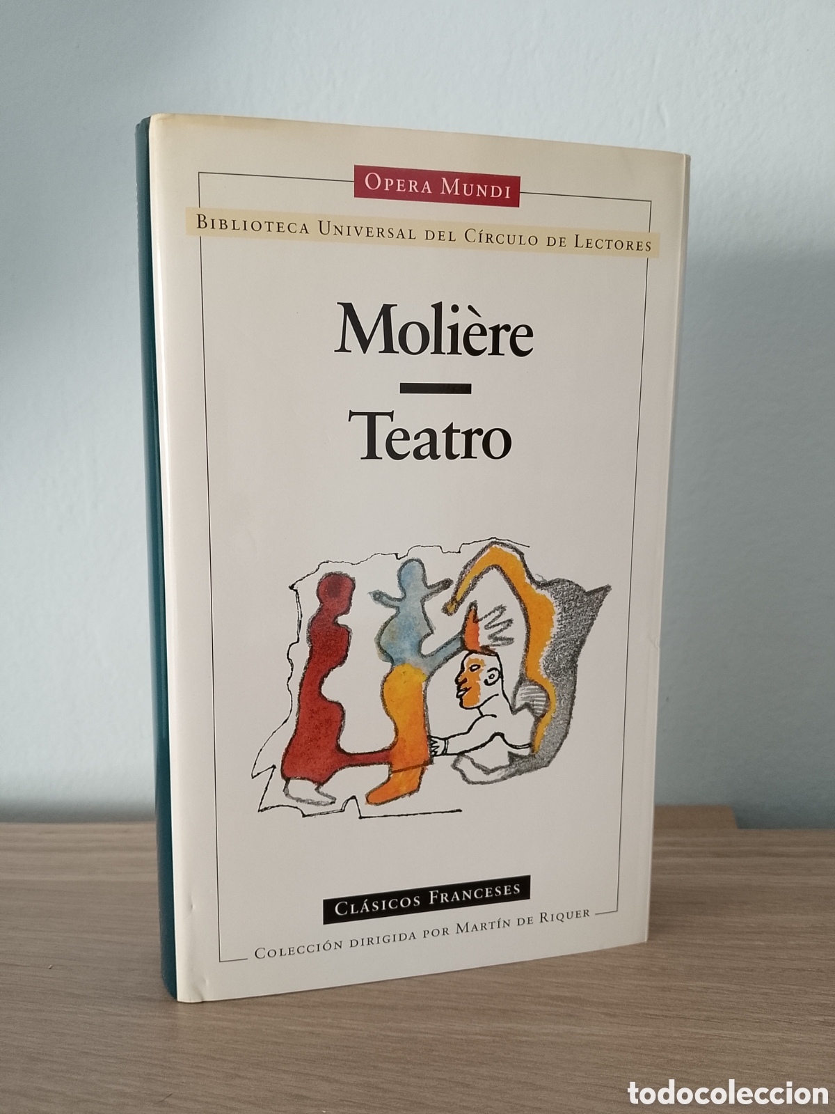 Libros de segunda mano: Moli&egrave;re Teatro. Cl&aacute;sicos Franceses - Foto 1