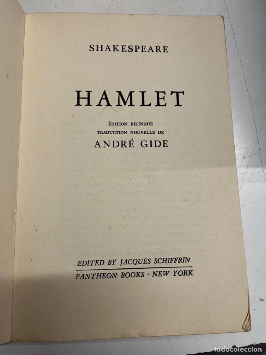 Libros de segunda mano: Shakespeare, Wiiliam.- Hamlet (trad. Andr&eacute; Gide) - Foto 2