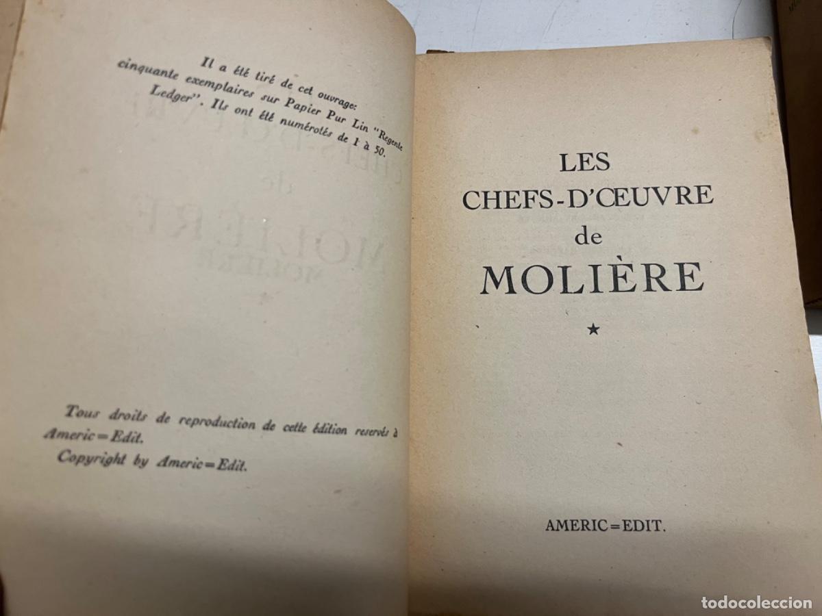 Libros de segunda mano: Les chefs doeuvre de Moliere ( 2 vols.) - Foto 3