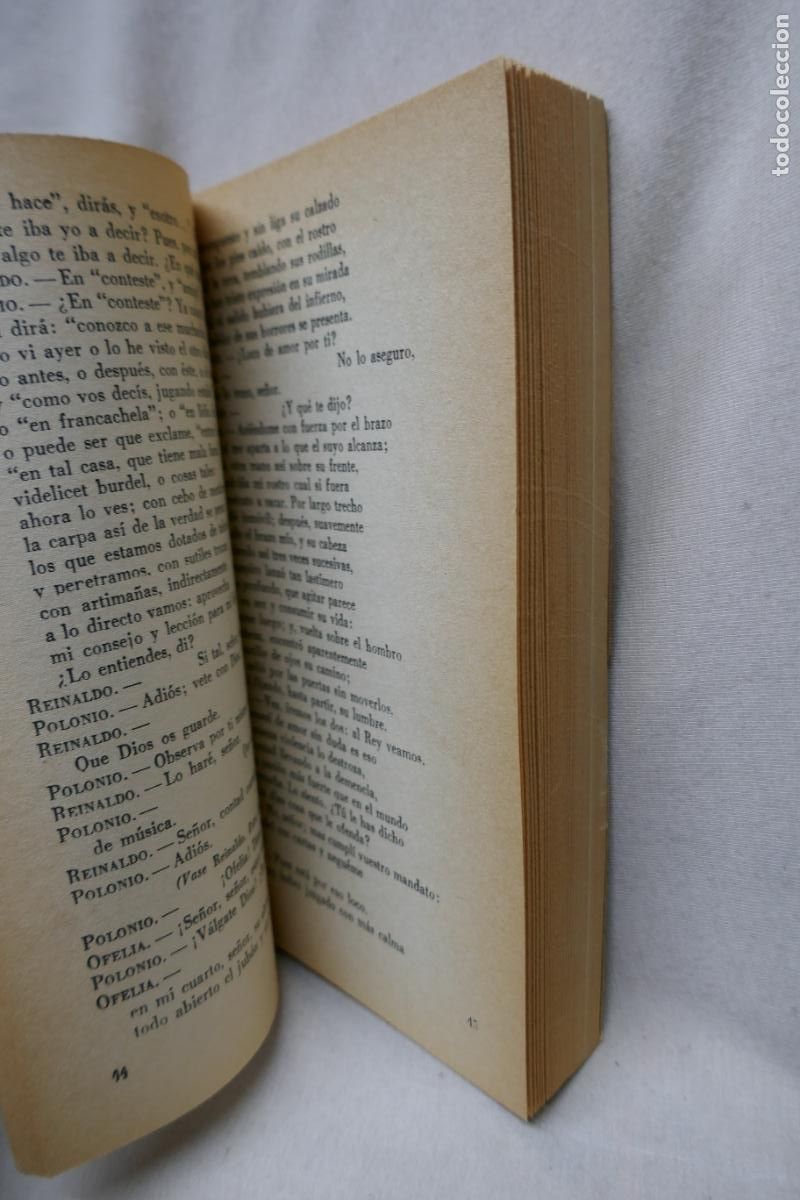Libros de segunda mano: W. SHAKESPEARE. HAMLET (EN SUS TRES VERSIONES) - Foto 15