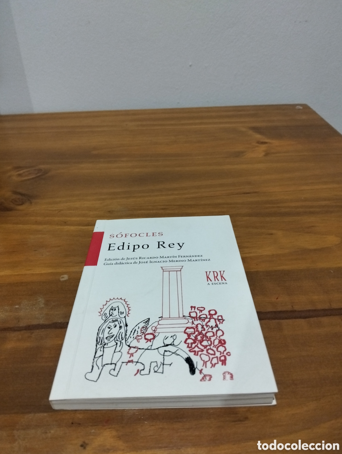 Libros de segunda mano: S&oacute;focles Edipo Rey.Ediciones KRK - Foto 1