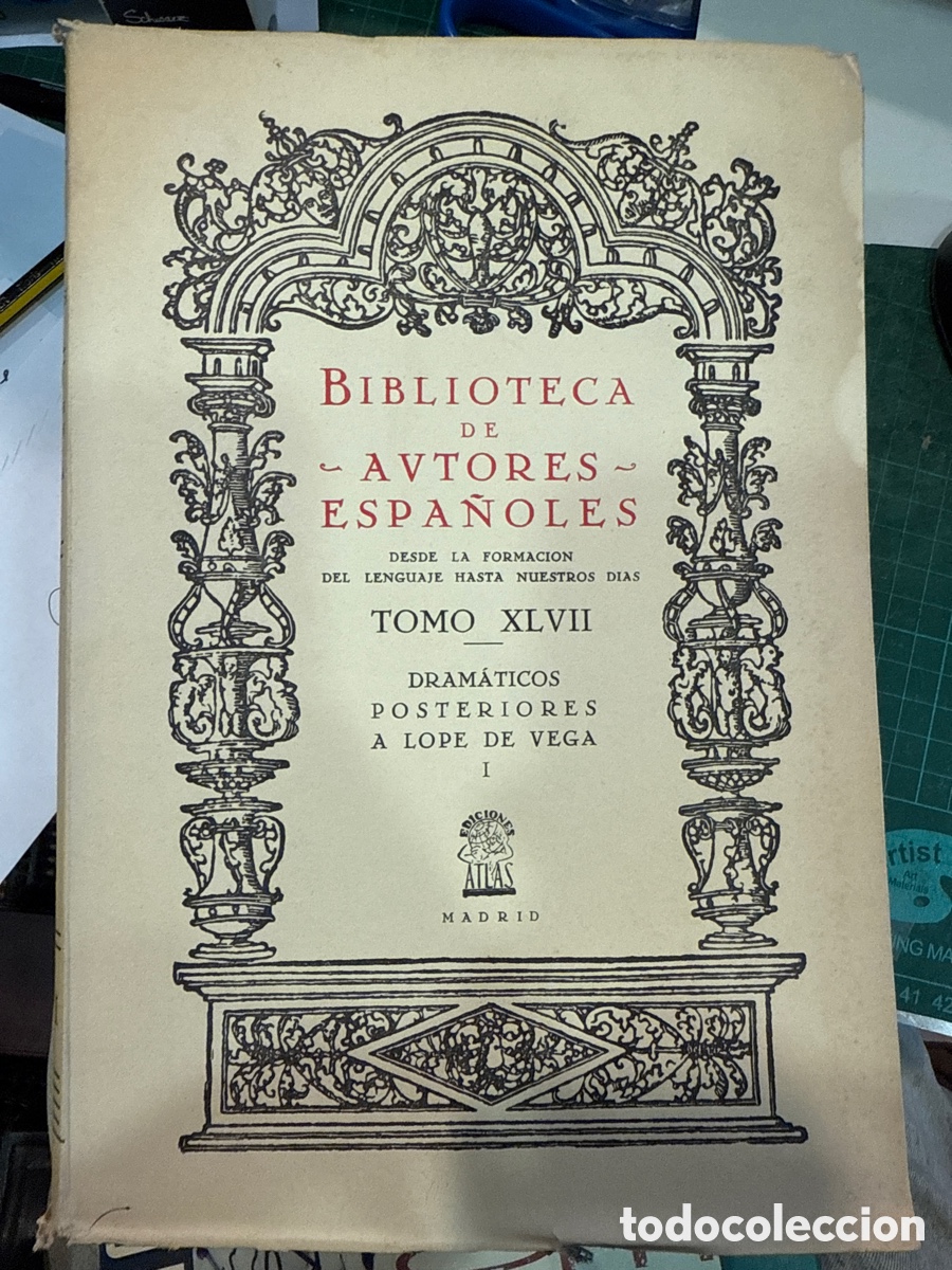 Libros de segunda mano: DRAM&Aacute;TICOS posteriores a Lope de Vega: (2 tomos) - Foto 2